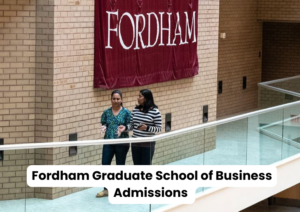 Fordham Graduate School of Business Admissions